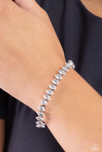 Load image into Gallery viewer, Paparazzi Marquise Masterpiece - White Bracelet
