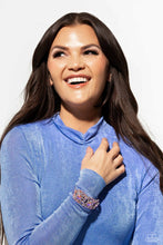 Load image into Gallery viewer, Paparazzi Shimmering Solo - Orange Bracelet
