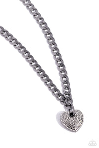 Paparazzi Ardent Affection - Black Necklace