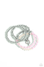 Load image into Gallery viewer, Paparazzi Heart-struck Haute - Pink Bracelet
