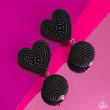 Load image into Gallery viewer, Paparazzi Spherical Sweethearts - Black Earrings
