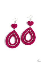 Load image into Gallery viewer, Paparazzi Now SEED Here - Pink Earrings
