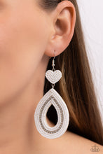 Load image into Gallery viewer, Paparazzi Now SEED Here - White Earrings
