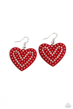 Load image into Gallery viewer, Paparazzi Romantic Reunion - Red Earrings
