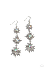 Load image into Gallery viewer, Paparazzi Stellar Series - White Earrings
