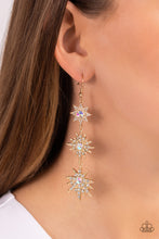 Load image into Gallery viewer, Paparazzi Stellar Series - Gold Earrings
