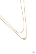Load image into Gallery viewer, Paparazzi Sweetheart Series - Gold Necklace
