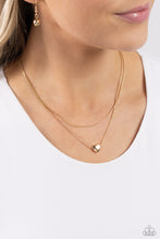 Load image into Gallery viewer, Paparazzi Sweetheart Series - Gold Necklace
