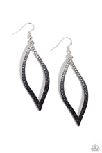Load image into Gallery viewer, Paparazzi Admirable Asymmetry - Black Earrings
