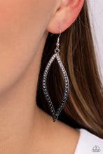 Load image into Gallery viewer, Paparazzi Admirable Asymmetry - Black Earrings
