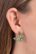 Load image into Gallery viewer, Paparazzi Tilted Takeoff - Green Earrings
