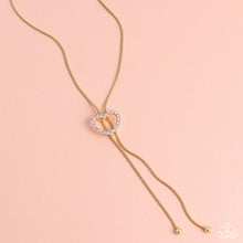 Load image into Gallery viewer, Paparazzi Tempting Tassel - Gold Necklace
