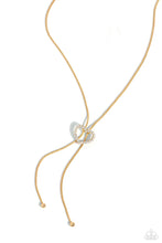 Load image into Gallery viewer, Paparazzi Tempting Tassel - Gold Necklace
