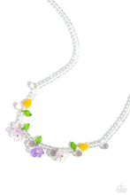 Load image into Gallery viewer, Paparazzi World GLASS Wonder - Purple Necklace
