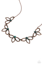 Load image into Gallery viewer, Paparazzi Petal Pageantry - Copper Necklace
