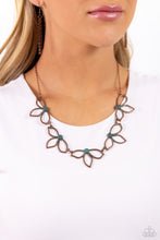 Load image into Gallery viewer, Paparazzi Petal Pageantry - Copper Necklace
