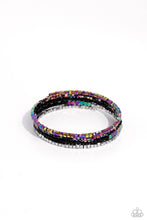 Load image into Gallery viewer, Paparazzi Dainty Dancer - Black Bracelet
