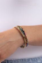 Load image into Gallery viewer, Paparazzi Dainty Dancer - Brass Bracelet
