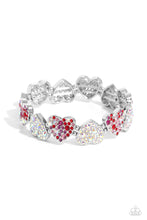 Load image into Gallery viewer, Paparazzi Headliner Heart - Multi Bracelet
