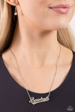 Load image into Gallery viewer, Paparazzi Home Run Haute - White Necklace
