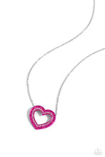 Load image into Gallery viewer, Paparazzi Hyper Heartland - Pink Necklace
