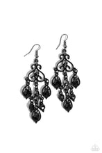 Load image into Gallery viewer, Paparazzi Regal Renovation - Black Earrings
