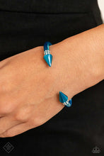 Load image into Gallery viewer, Paparazzi Punky Plot Twist - Blue Bracelet
