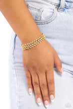 Load image into Gallery viewer, Paparazzi Corporate Confidence - Gold Bracelet
