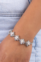 Load image into Gallery viewer, Paparazzi Floral Frenzy - Silver Bracelet
