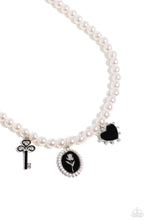 Load image into Gallery viewer, Paparazzi Charming Collision - Black Necklace
