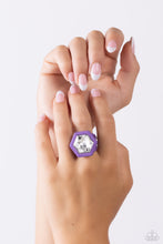 Load image into Gallery viewer, Paparazzi Changing Class - Purple Ring
