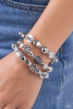 Load image into Gallery viewer, Paparazzi Enchanting Emotion - Silver Bracelet
