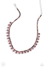 Load image into Gallery viewer, Paparazzi Ritzy Rhinestones - Purple Necklace
