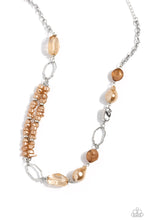 Load image into Gallery viewer, Paparazzi Easygoing Elegance - Brown Necklace
