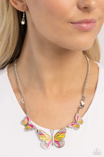 Load image into Gallery viewer, Paparazzi The FLIGHT Direction - Yellow Necklace
