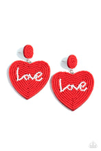 Load image into Gallery viewer, Paparazzi Sweet Seeds - Red Earrings
