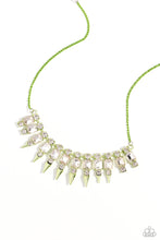 Load image into Gallery viewer, Paparazzi Punk Passion - Green Necklace
