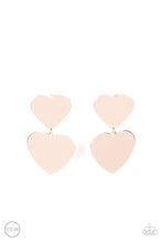 Load image into Gallery viewer, Paparazzi Cowgirl Crush - Rose Gold Earrings
