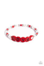 Load image into Gallery viewer, Paparazzi Love Language - Red Bracelet
