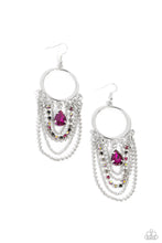 Load image into Gallery viewer, Paparazzi Cascading Clash - Multi Earrings
