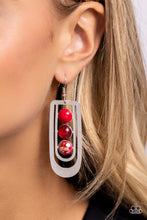 Load image into Gallery viewer, Paparazzi Layered Lure - Red Earrings
