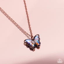Load image into Gallery viewer, Paparazzi Whispering Wings - Copper Necklace
