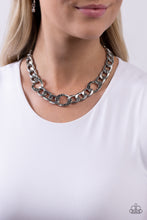 Load image into Gallery viewer, Paparazzi Gleaming Harmony - Silver Necklace
