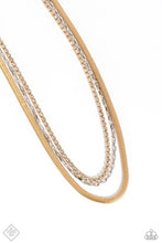 Load image into Gallery viewer, Paparazzi I SQUARE For You - Gold Necklace
