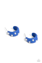 Load image into Gallery viewer, Paparazzi Cover PEARL - Blue Earrings

