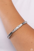 Load image into Gallery viewer, Paparazzi Pray, He is There - Silver Bracelet
