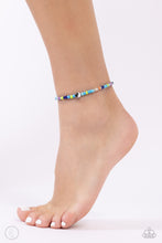 Load image into Gallery viewer, Paparazzi Seize the Shapes - Blue Ankle Bracelet
