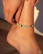 Load image into Gallery viewer, Paparazzi Seize the Shapes - Blue Ankle Bracelet
