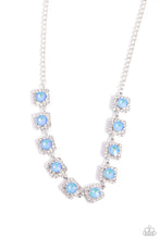Load image into Gallery viewer, Paparazzi Jump SQUARE - Blue Necklace
