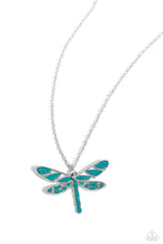 Load image into Gallery viewer, Paparazzi FLYING Low - Green Necklace
